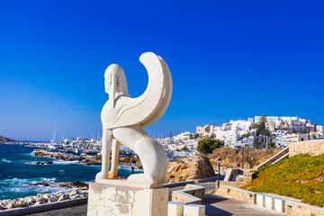 Greek islands - Naxos, Cyclades - obrazy, fototapety, plakaty