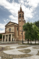Santa Maria Assunta church in Cislago (Lombardy, Italy)