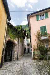 Fototapeta na wymiar Melano (Ticino, Switzerland)
