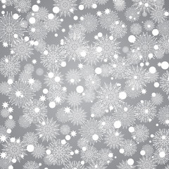 Christmas snowflake background