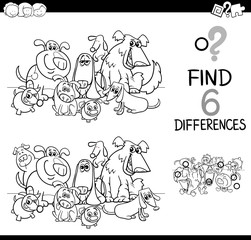 differences task coloring page