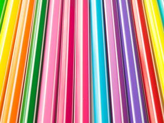 Abstract background from row of colorful pen