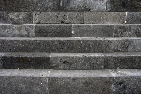 Old historic stone step texture