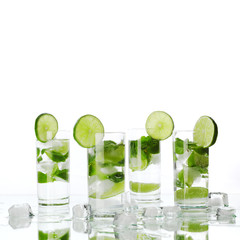Mojito cocktails