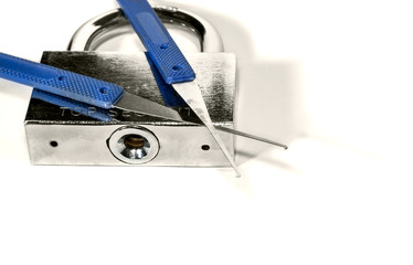 Door lock with master keys