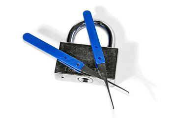 Door lock with master keys