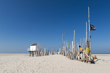 Sea cottage on the island of Vlieland.