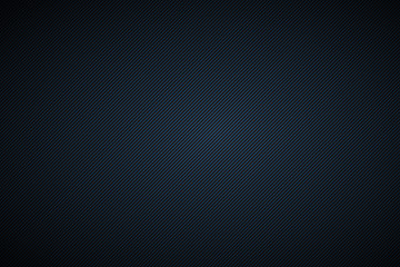 Black and blue abstract background with diagonal lines, vector illustration