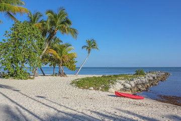Rest Beach in Key West, Florida, United States. Rest Beach is located next to Higgs Beach.