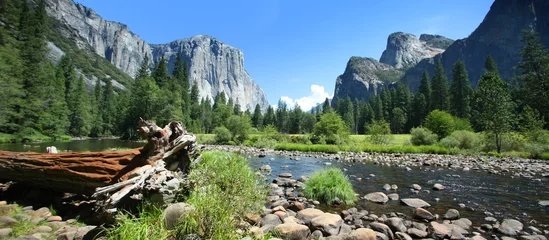 Stickers pour porte Parc naturel Californie (États-Unis) - Parc national de Yosemite
