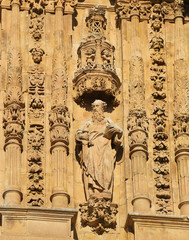 Saint Paul at the Facade of Convento de San Esteban, Salamanca