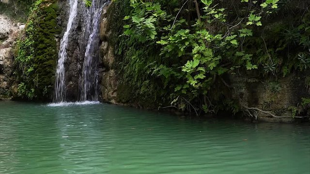 Adonis waterfall, baths. Cyprus.