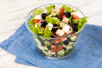 Delicious greek salad