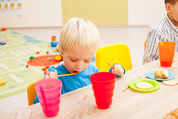 Lunch in kindergarden