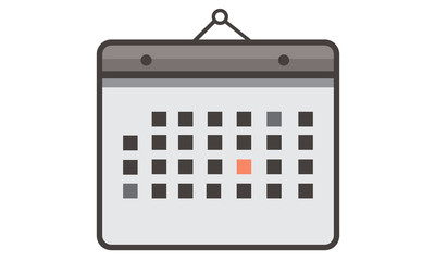 Calendar vector
