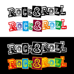 lettering rock and roll