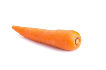 Carrots isolated on white background