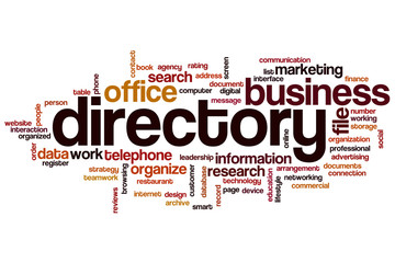 Directory word cloud