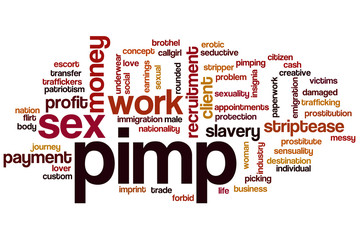 Pimp word cloud