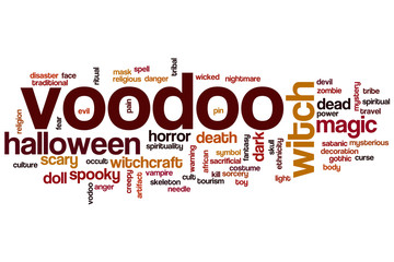 Voodoo word cloud