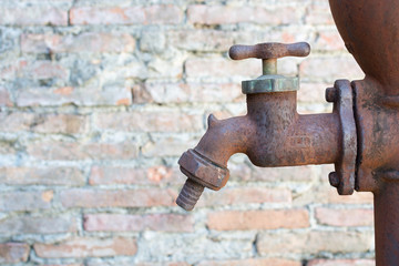 Old water tap