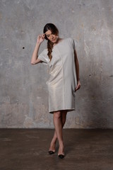 Fototapeta premium Girl in summer dress