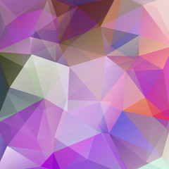 Abstract pink geometric style background. Vector illustration