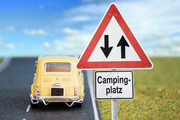 Schild 170 - Campingplatz