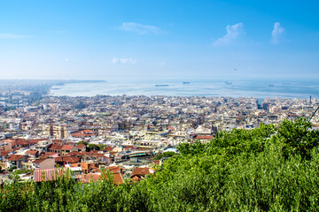 Panoramic view of Thessaloniki, Greece