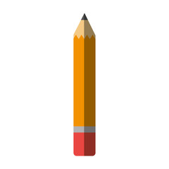 pencil school supply isolated icon vector illustration design