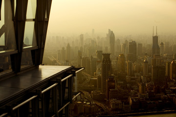 Fototapeta na wymiar Shanghai Skyline