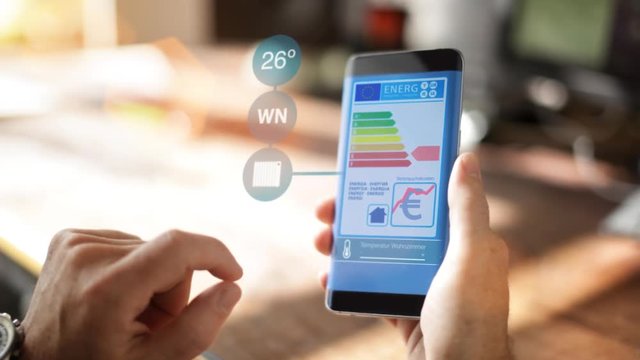 Smart home Hausautomation f&uuml;r das vernetzte Haus der Zukunft mit smartphone und home control app