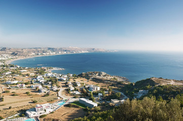 Fototapeta premium Resort Faliraki, Rhodes Island, Greece.