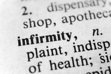 Obraz premium Infirmity