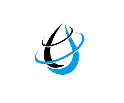 water raindrop logo