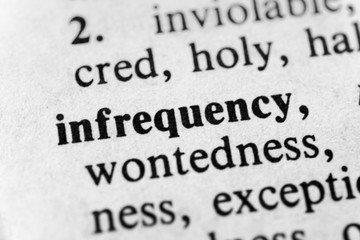 Fototapeta premium Infrequency