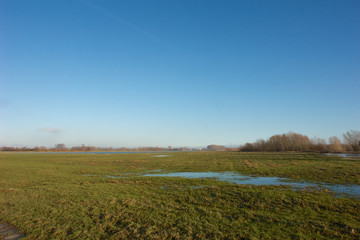 Obraz premium Rhein bei Wesel