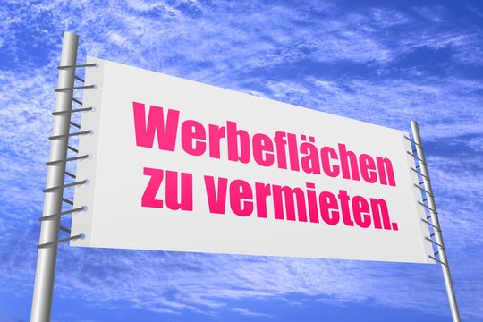 hmb werbefl&auml;chen zu vermieten I