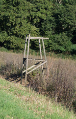 Chaise bois, vigilance feu de forêt