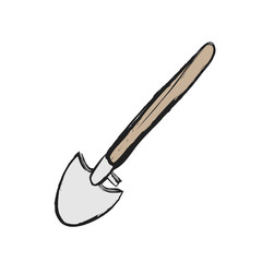 cartoon shovel