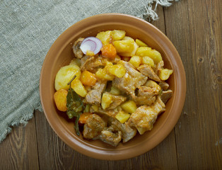 Estonian pork stew