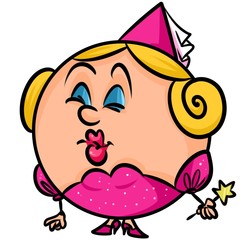 Character  Fairy  cartoon illustration isolated image