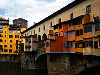 Fototapeta na wymiar Ponte Vecchio Detail