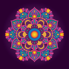 Oriental image Vector mandala Ornament