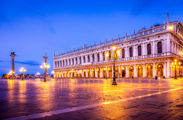 Fototapeta premium San Marco square in the morning