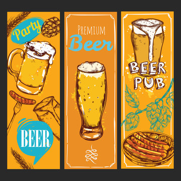 Beer Banner Set