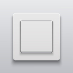 Vector modern light switch icon background.