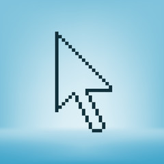 Vector arrow cursor icon