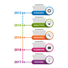 Abstract options infographics template.