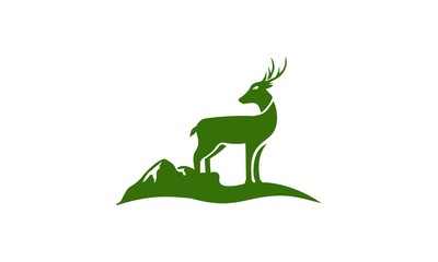 5 Jungle Mount Green Deer